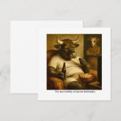 De onvermijdelijkheid van de veehouderij. kaart (Voorkant / Achterkant)