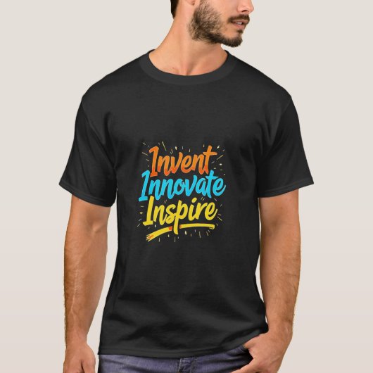 De onverschrokken en onstuitbare persoon. t-shirt (Voorkant)