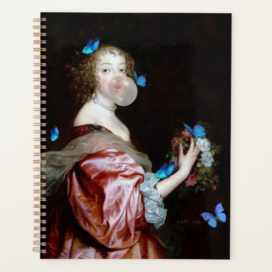 De onverwachte komst van blauwe vlinders planner (Voorkant)