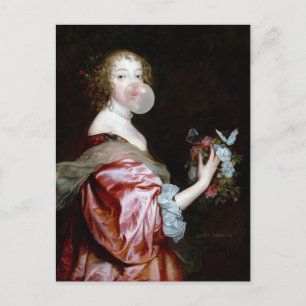 De onverwachte komst van vlinders briefkaart