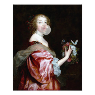 De onverwachte komst van vlinders foto afdruk