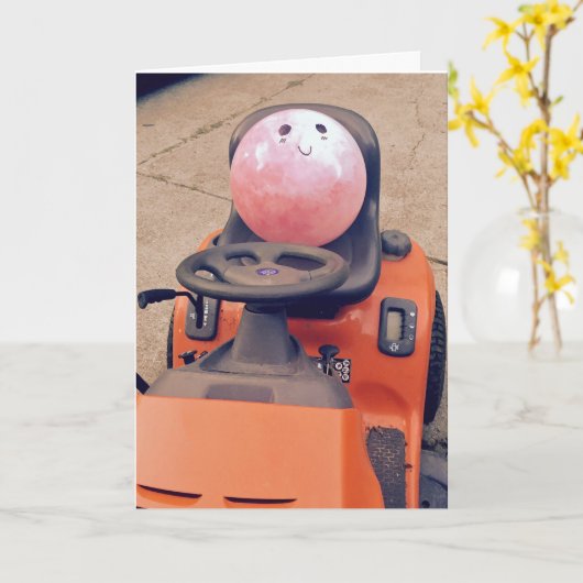 De onverwachte verjaardag Kaart (Gele Bloem)