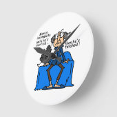 De onvolledige dan Gebeëindigde Humor van het Huwe Ronde Klok (Hoek)