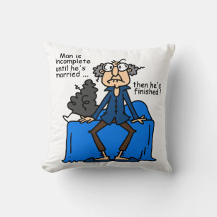 De onvolledige dan Gebeëindigde Humor van het Kussen