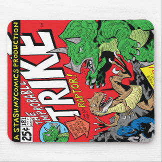 De onwaarschijnlijke Trike van Jim Lawson Mousepad Muismat