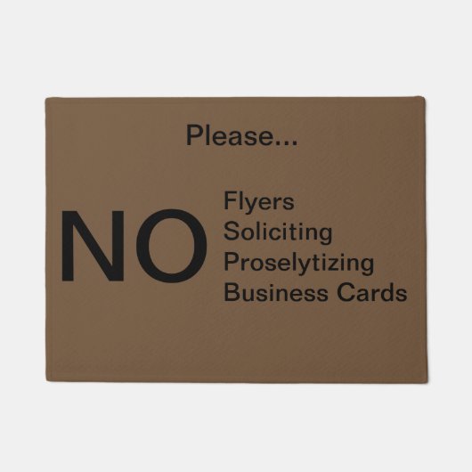 De onwelkome mat (Voorkant)