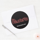 De onwillige ronde sticker (Envelop)