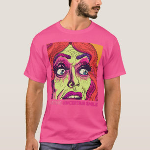 De - Onzekere Glimlach Originele jaren 80 Retro De T-shirt
