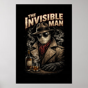 De onzichtbare man poster