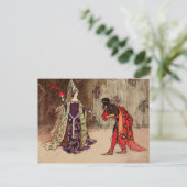 De onzichtbare prinses prinses  Fairy Tale Briefkaart (Staand voorkant)