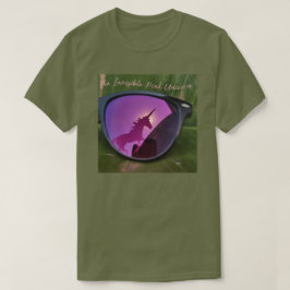 De onzichtbare roze eenhoorn t-shirt