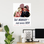 De onzorgvuldige Kosten van de Bespreking leven —  Poster (Thuiskantoor)