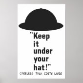 De onzorgvuldige Kosten van de Bespreking leven —  Poster (Voorkant)