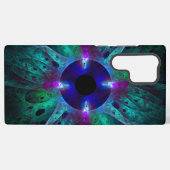 De oog abstracte kunst samsung galaxy hoesje (Achterkant horizontaal)