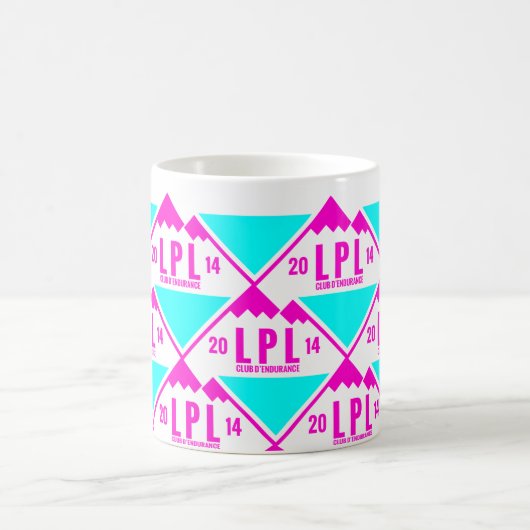 De oogblaster - twee-tonen LPL-logo mok (Center)