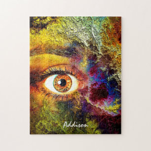 De oogpuzzel legpuzzel