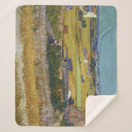 De oogst bij La Crau Vincent Van Gogh Sherpa Deken