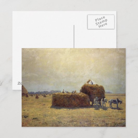 De oogst briefkaart (Voorkant / Achterkant)