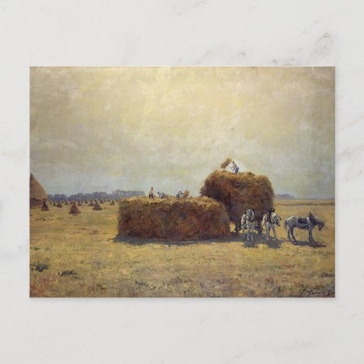 De oogst briefkaart (Voorkant)