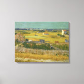 De oogst door Vincent van Gogh Canvas Afdruk (Voorkant)