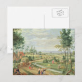 De oogst of de zomer briefkaart (Voorkant / Achterkant)