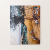 De Oogst, Pieter Bruegel Legpuzzel (Verticaal)