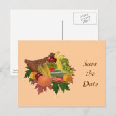 De oogst Save the Date Briefkaart (Voorkant / Achterkant)