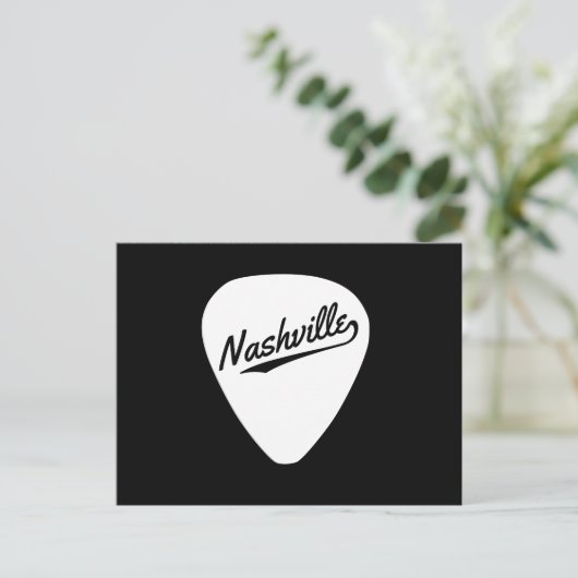 De Oogst van de Gitaar van Nashville Briefkaart (Staand voorkant)