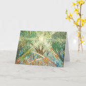 De Oogst van de zonneschijn - door Ruth Calder Kaart (Gele Bloem)