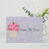De oogst van pony's sparen de datum save the date (Staand voorkant)