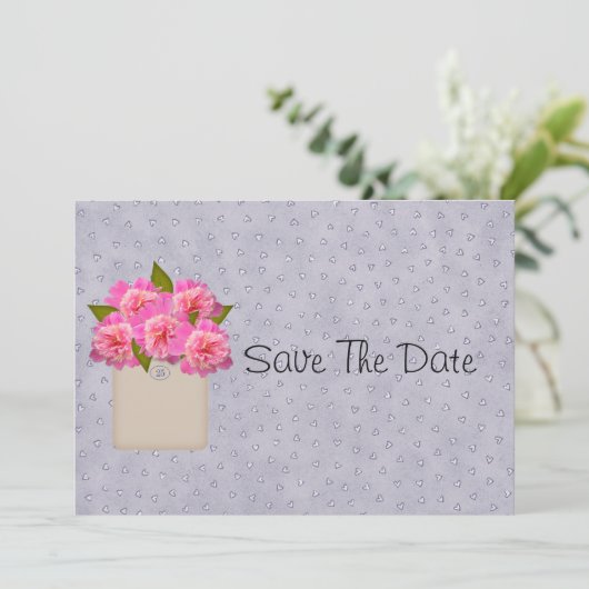 De oogst van pony's sparen de datum save the date (Staand voorkant)