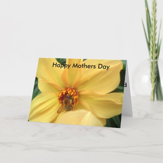 de oogster, Happy Mothers Day Kaart (Voorkant)