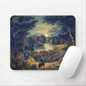 De oogstmaan, Currier & Ives: Muismat (Met muis)