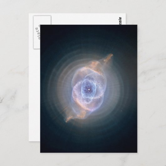 De oogverneveling van de kat briefkaart (Voorkant / Achterkant)