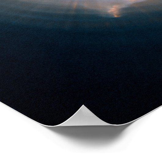 De oogverneveling van de kat poster (Hoek)