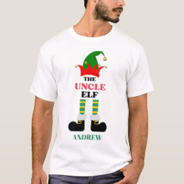 De oom Elf persoonlijke Kerstmis T-shirt