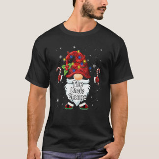 De oom Gnome Kerstfeest Funny Matching Familie T-shirt