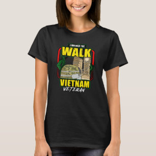 De oorlog in Vietnam in Veteran die ik heb doorgem T-shirt
