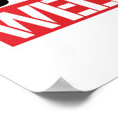 De oorlog tegen vrouwen gaat in ieder geval goed poster (Hoek)