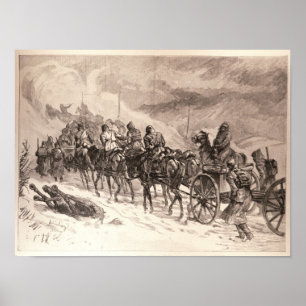 De oorlog tussen Servië en Bulgarije Poster