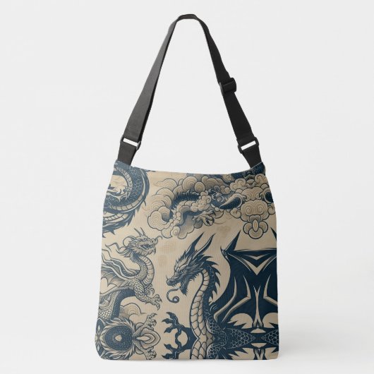 De Oorlog van de Draken Crossbody Tas (Voorkant)