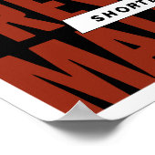 De oorlog verkorten — Malaria voorkomen Poster (Hoek)