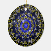 De Oorsprong Goud en Zilver Met Plasma Ornament (Links)