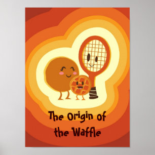 De oorsprong van de Waffle Poster