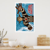 De oorsprong van kapitein Hammond Poster (Keuken)