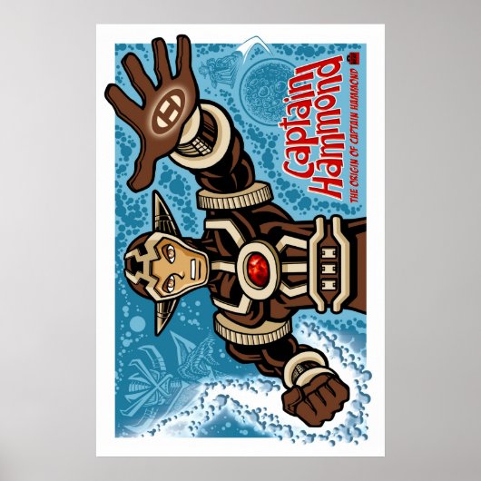 De oorsprong van kapitein Hammond Poster (Voorkant)