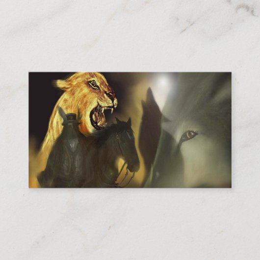 de oorspronkelijke amerikaanse geest visitekaartje (Voorkant)