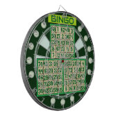 De oorspronkelijke bingo dartbord (Voorkant Links)
