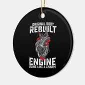 De oorspronkelijke carrosserie-herbouwde motor dra keramisch ornament (Links)