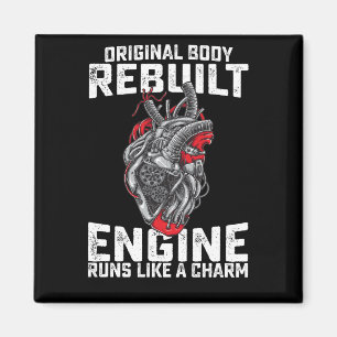 De oorspronkelijke carrosserie-herbouwde motor dra magneet